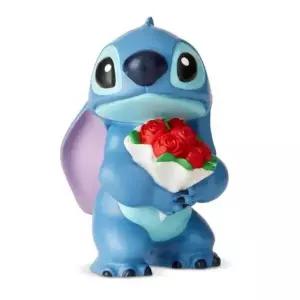 캐릭터 에네스코 디즈니 꽃다발 스티치 피규어 9cm E6002186