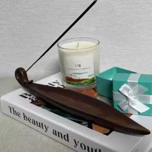 [하프클럽/셀러허브]나뭇잎 인센스 스틱홀더 인텐스홀더 향피우기