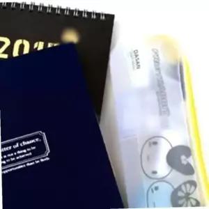 컬러 지퍼 펜 보관 케이스 휴대용 문구 용기 래빗 디자인 필기구 정리함