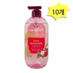 오가 트 마카다미아 크랜베리 바디워시 500g x 10개
