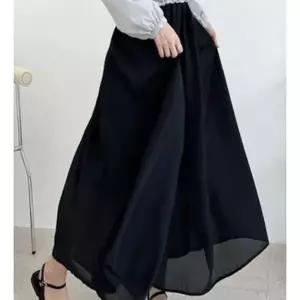 [하프클럽/셀러허브_여성트랜드패션]DJJ80919 스커트 플레어 롱치마바지 쉬폰