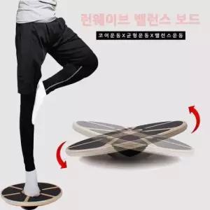 필라테스 밸런스 보드 코어 균형 운동 하체 발란스볼 홈트