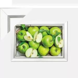 풋사과 1000피스퍼즐 싱그러운 풋사과+모던화이트 액자세트