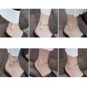 커플발찌 여성 여자 발목 장식 끈발찌 패션 로프 발찌