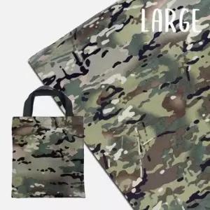 에코백 양면 방수 카모플라쥬 캠핑 피크닉 매트(대형)