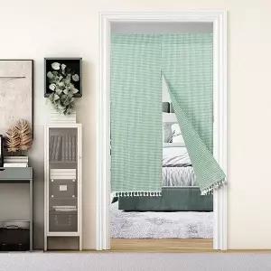 [콩심팥심]그린바란스 방문커튼 현관가림막 천 가리개 공간분리 가리개