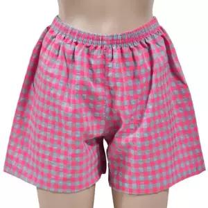 슬레진저)체크 밴딩 여성 3부 파자마 팬츠 스타킹 여성내의 팬츠 팬티스타킹 덧신