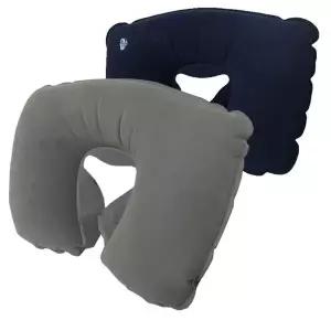 [콩심팥심]휴대용 에어풍선식C형 캠핑 여행목배게