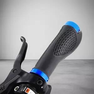 자전거 핸들바 미끄럼방지 고무 그립 2세트 인체공학 손잡이 커버