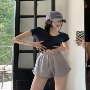 여자 로레키 홈웨어 반바지 핫팬츠 트레이닝 숏팬츠 hti1+3PtK
