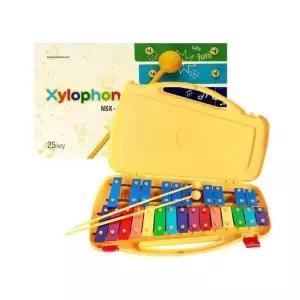 [에이치플러스몰]25건반 목재 타악기 어린이 악기 교육용 음계 실로폰