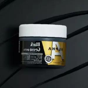 흑색 하지제 250ml 캔버스 목재 종이 바탕칠 미술재료 화실 공방 교육용