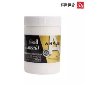 백색 하지제 500ml 캔버스 목재 종이 바탕칠 미술재료 화실 공방 교육용