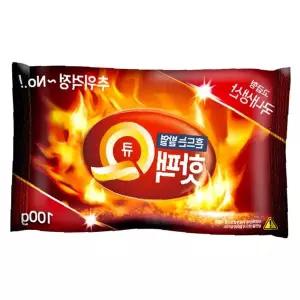 휴대용 손난로 발열 찜질 팩 100g 겨울 야외 활동 등산 캠핑 보온 용품 일회용
