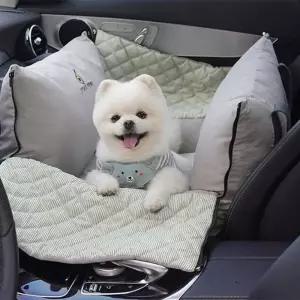 패리스독 강아지카시트 꿀잠 카시트 (그레이) 애견 반려견 차량용카시트