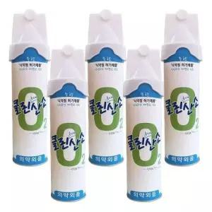 산소포화도 클린오투 휴대용 캔산소 5캔 816ml