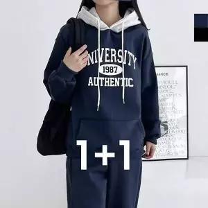 후드 트레이닝복 후드집업 박스티 반팔티 커플 반팔