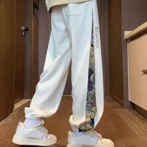 [의류] 카고조거팬츠 허벅돼 스웨트팬츠 통큰 곰돌이자수