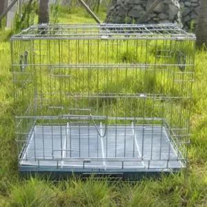 [반려] 강아지 견고한 사각 철장 대형 1P 이중 잠금 배변망