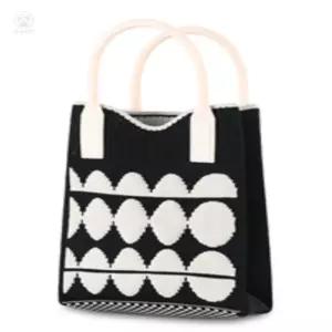 오네모데 니트백 오발 미니크로스백