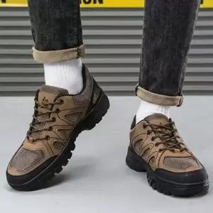 남성 메쉬 스포티 등산화 트래킹 스니커즈