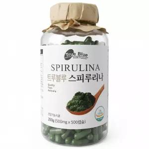 트루블루 스피루리나 500mg 500정 1개