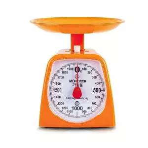 [RIZPICK]맘쿡 아날로그 가정용 계량접시 기계식 주방저울 2Kg 베이킹