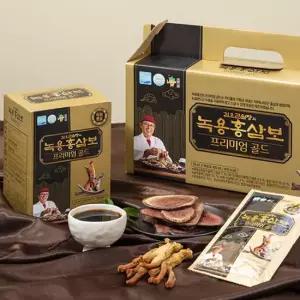 의 녹용 홍삼보 프리미엄 골드 건강 선물세트 4개월치