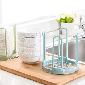 그릇 정리 홀더(블루) G