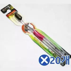 WL 슬림모 숯 칫솔x20개-색상랜덤 구강케어 미세칫솔