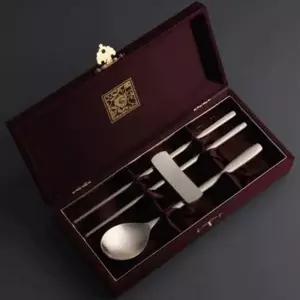 [RIZPICK]전통 명절 수저 방짜유기 고급 신혼부부 선물 어르신 젓가락