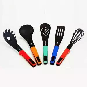 [RIZPICK]리빙센스 키친툴 국자 스푼 뒤집개 5종 조리도구 세트 가정용