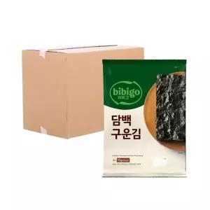 [박스] CJ 비비고 담백구운김 10g 40입