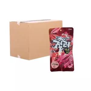 [박스] 샘표 크레이지 핫 육포 70g 24입