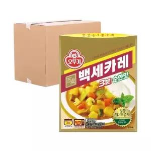 [박스] 오뚜기 3분카레 백세카레 순한맛 200g 24입