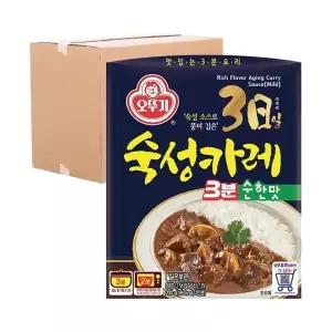 [박스] 오뚜기 3일 숙성카레 3분 순한맛 200g 24입