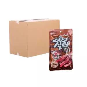 [박스] 샘표 질러 갈릭바베큐맛 육포 70g 24입