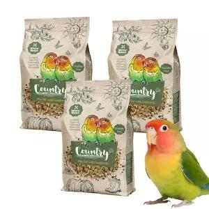 [애니몰파크]위트모렌 컨츄리 러브버드 소형 앵무사료 2.5kg 3개