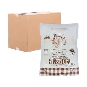 [박스] 칠갑농산 찐 통보리가루 500g 20입
