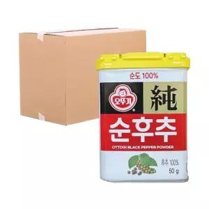[박스] 오뚜기 순후추캔 50g 24입