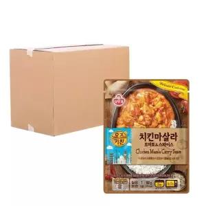[박스] 오뚜기 오즈키친 치킨마살라 카레 180g 14입