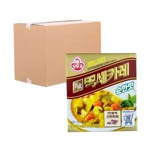 [박스] 오뚜기 백세카레 고형 순한맛 100g 18입