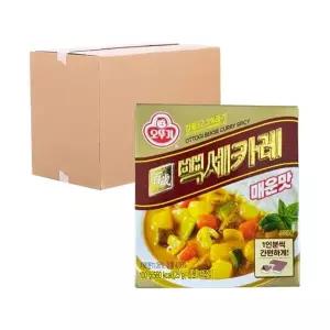 [박스] 오뚜기 백세카레 고형 매운맛 100g 18입