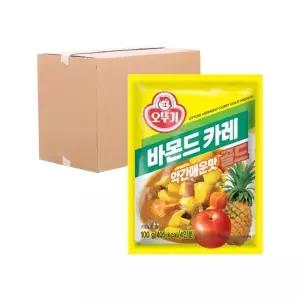 [박스] 오뚜기 바몬드 카레 골드 약간매운맛 100g 40입