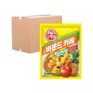 [박스] 오뚜기 바몬드 카레 골드 순한맛 100g 40입
