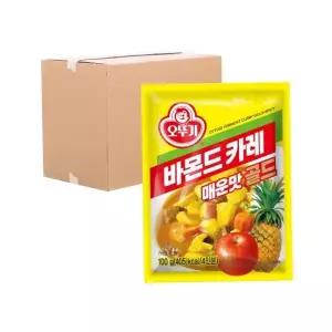 [박스] 오뚜기 바몬드 카레 골드 매운맛 100g 40입