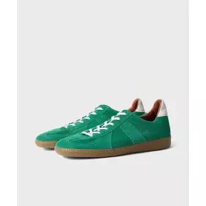 REPRODUCTION OF FOUND German Military Green suede 2059723