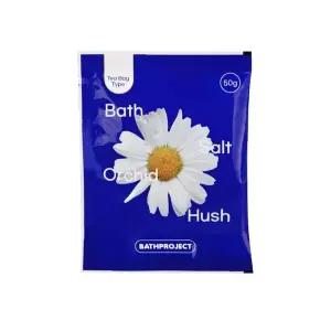 [배쓰프로젝트][무케] 배쓰프로젝트_배쓰 티 솔트 오키드 허쉬 머스크향 (1개입) 소금 입욕제 목욕