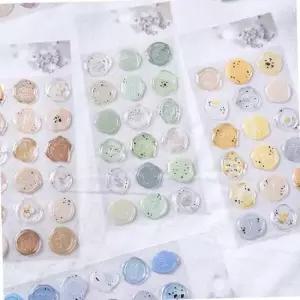 실링왁스 스티커 세트 청첩장 꾸미기 감성 웨딩 카드