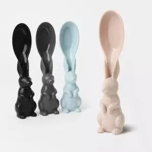 [RIZPICK]래빗스푼 숟가락 수저세트 다용도 고급 주방 가정용